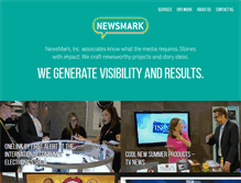 Tablet Screenshot of newsmarkinc.com